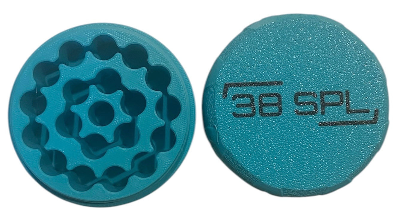 38SPL Pocket Ammo Box - TURQUOISE