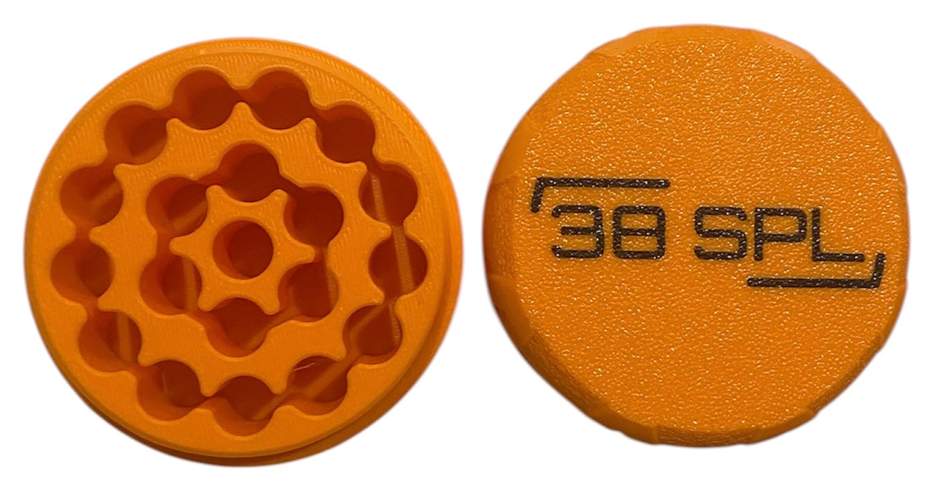 38SPL Pocket Ammo Box - PUMPKIN ORANGE