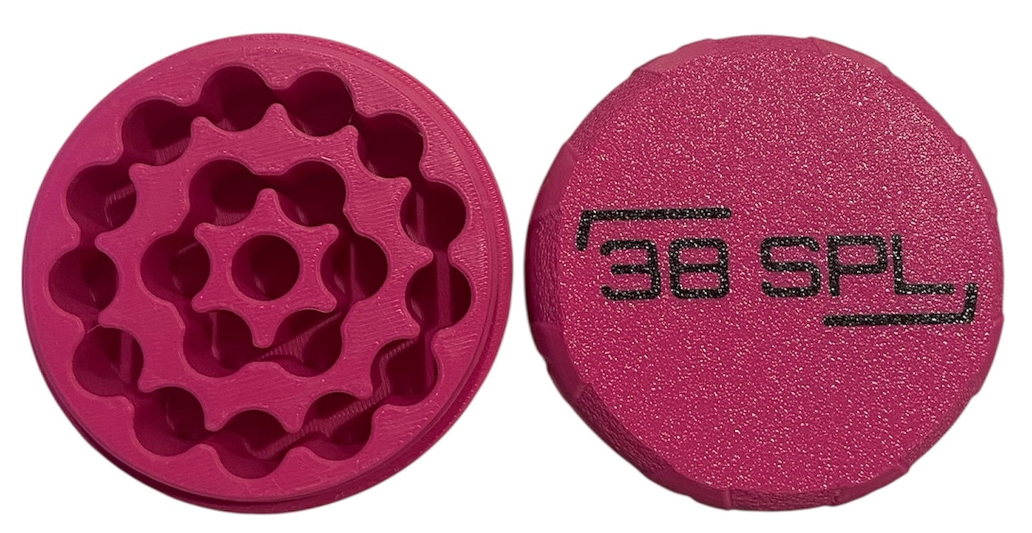 38SPL Pocket Ammo Box - MAGENTA