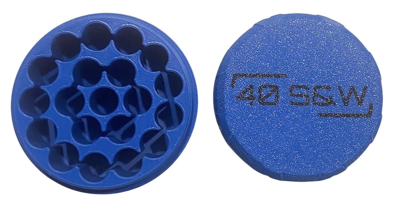 40SW Pocket Ammo Box - COBALT BLUE