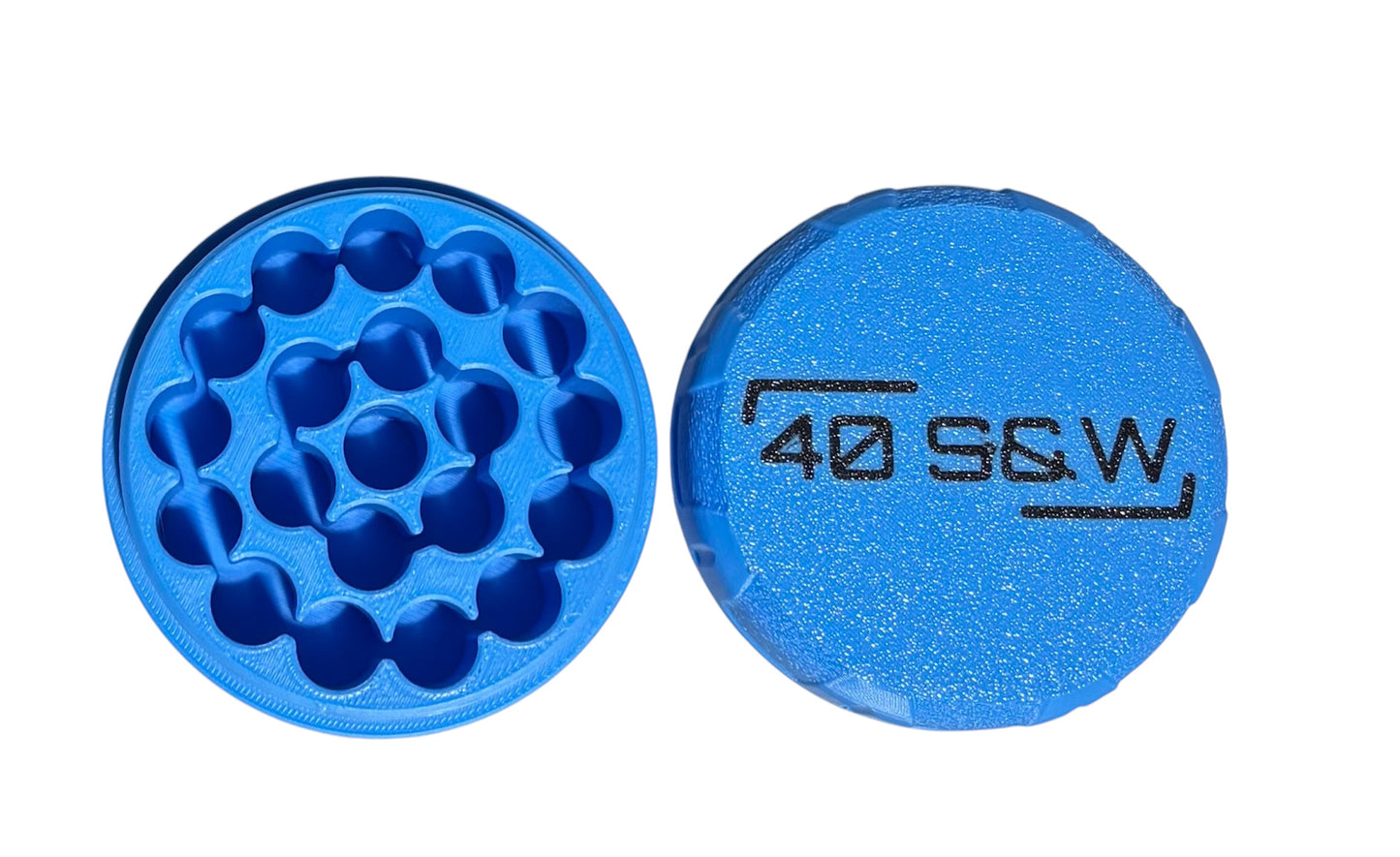 40SW Pocket Ammo Box - CYAN
