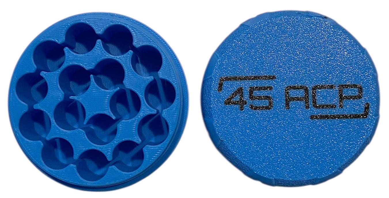 45ACP Pocket Ammo Box - CYAN