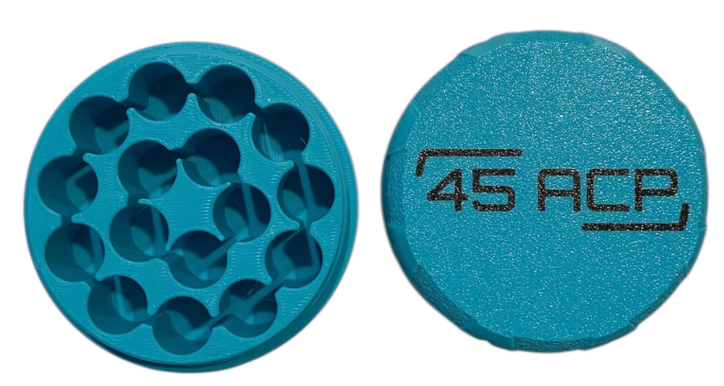 45ACP Pocket Ammo Box - TURQUOISE