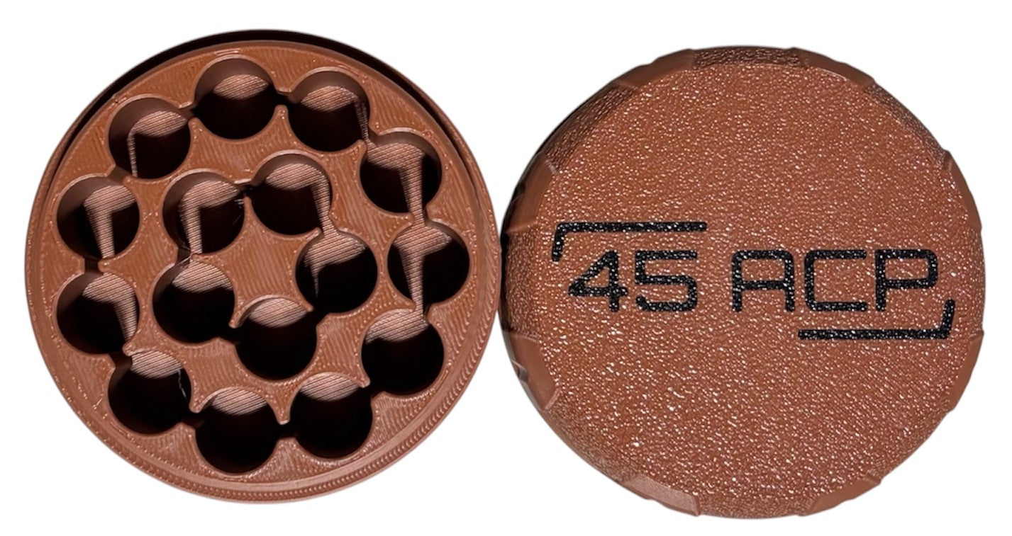 45ACP Pocket Ammo Box - BROWN