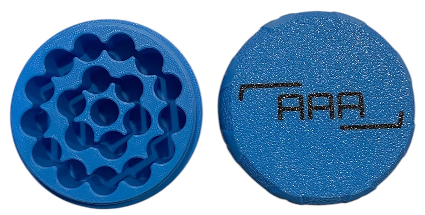 AAA Pocket Battery Box - CYAN