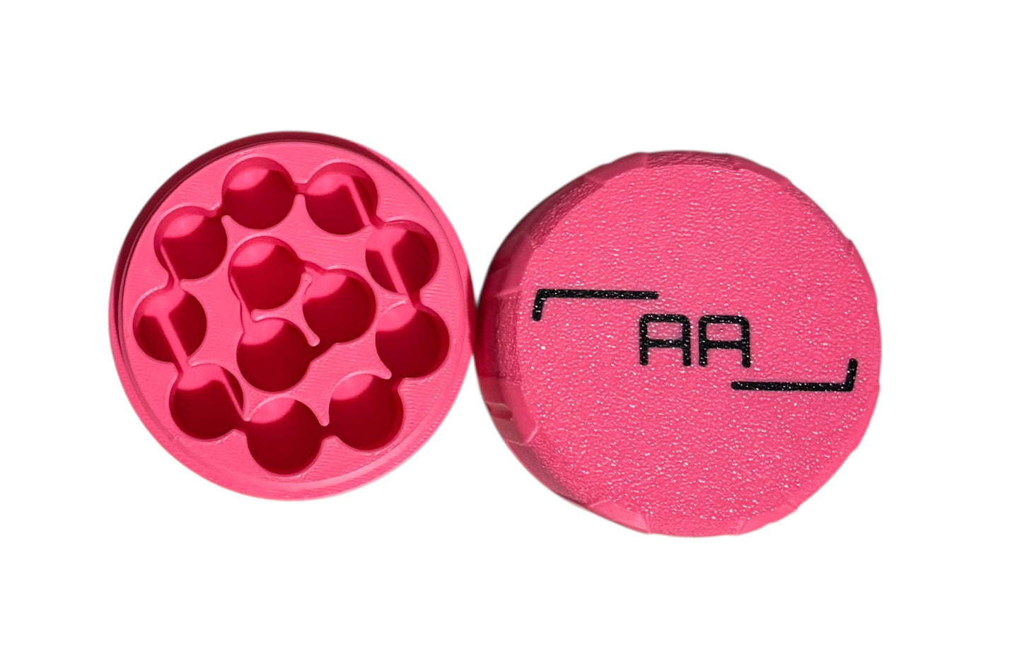 AA Pocket Battery Box - HOT PINK
