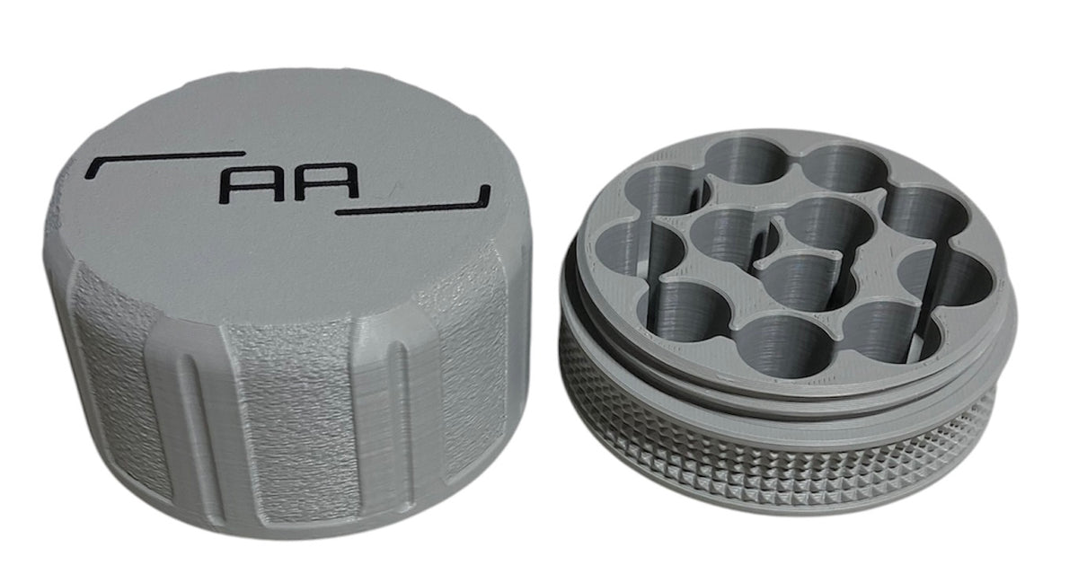 AA Pocket Battery Box - Gray