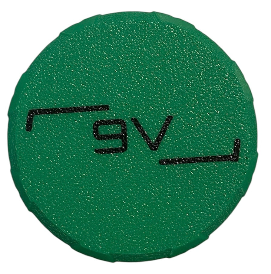 9V Pocket Battery Box - GREEN