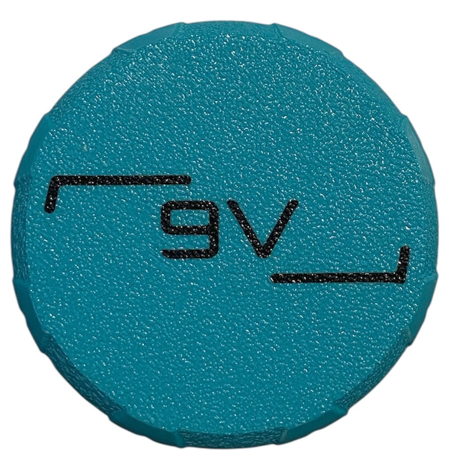 9V Pocket Battery Box - TURQUOISE