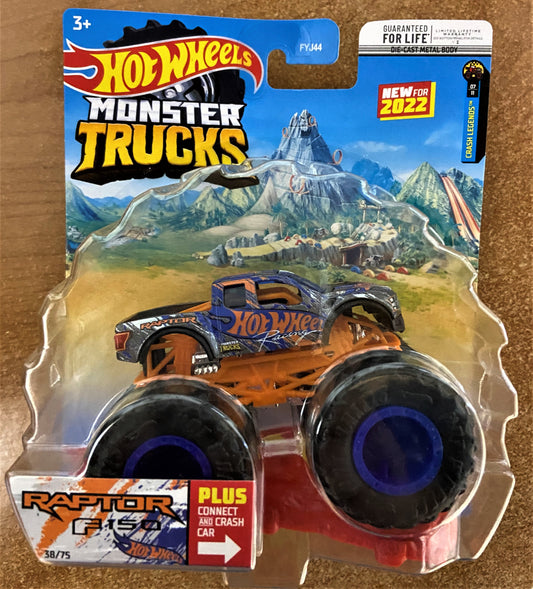 2022 Hot Wheels Monster Trucks #38 Raptor F-150