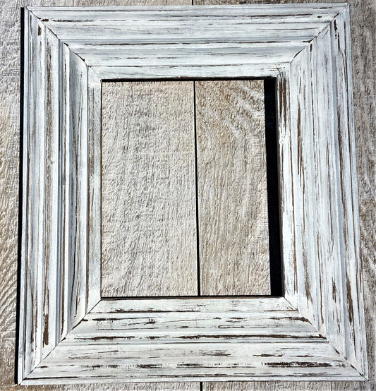 Picture Frame 3-1/2" Cotton Distressed - A444-400