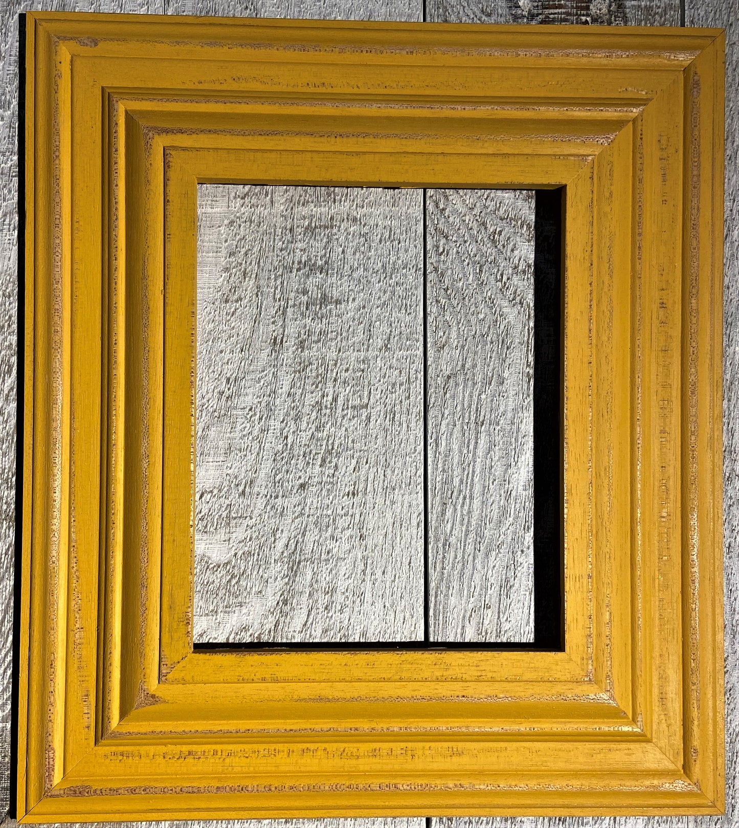 Picture Frame 3-1/2" Colonel Mustard Distressed - A444-425