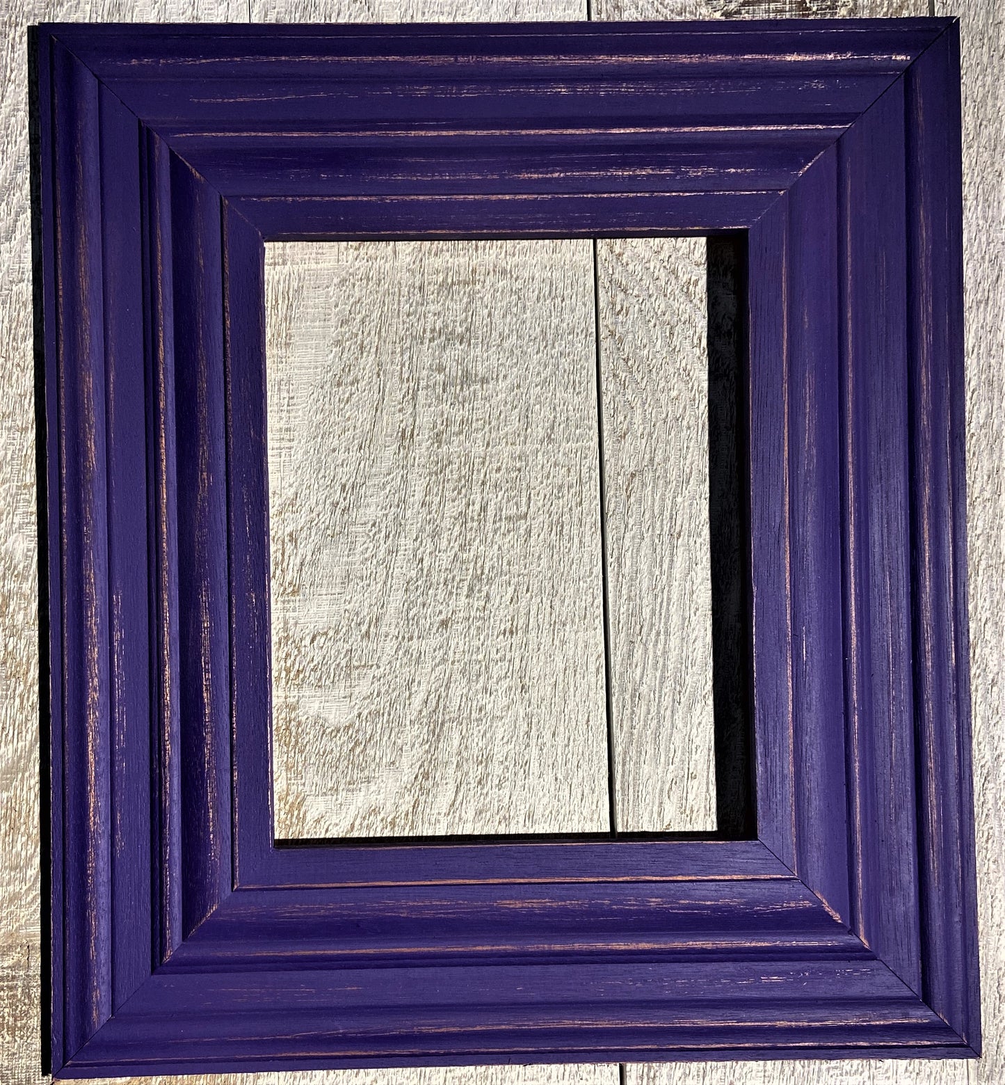 Picture Frame 3-1/2" Amethyst Distressed - A444-443