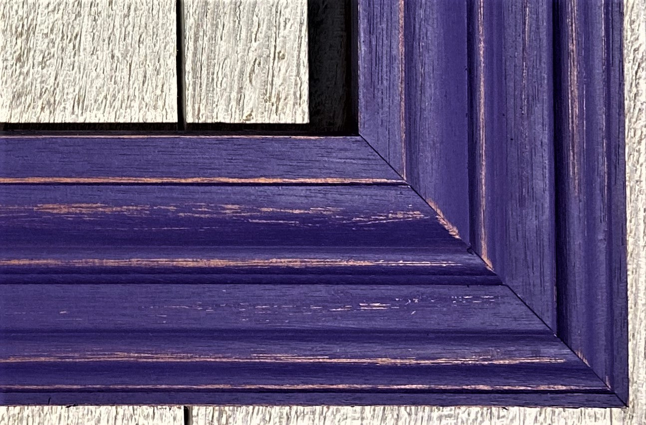 Picture Frame 3-1/2" Amethyst Distressed - A444-443