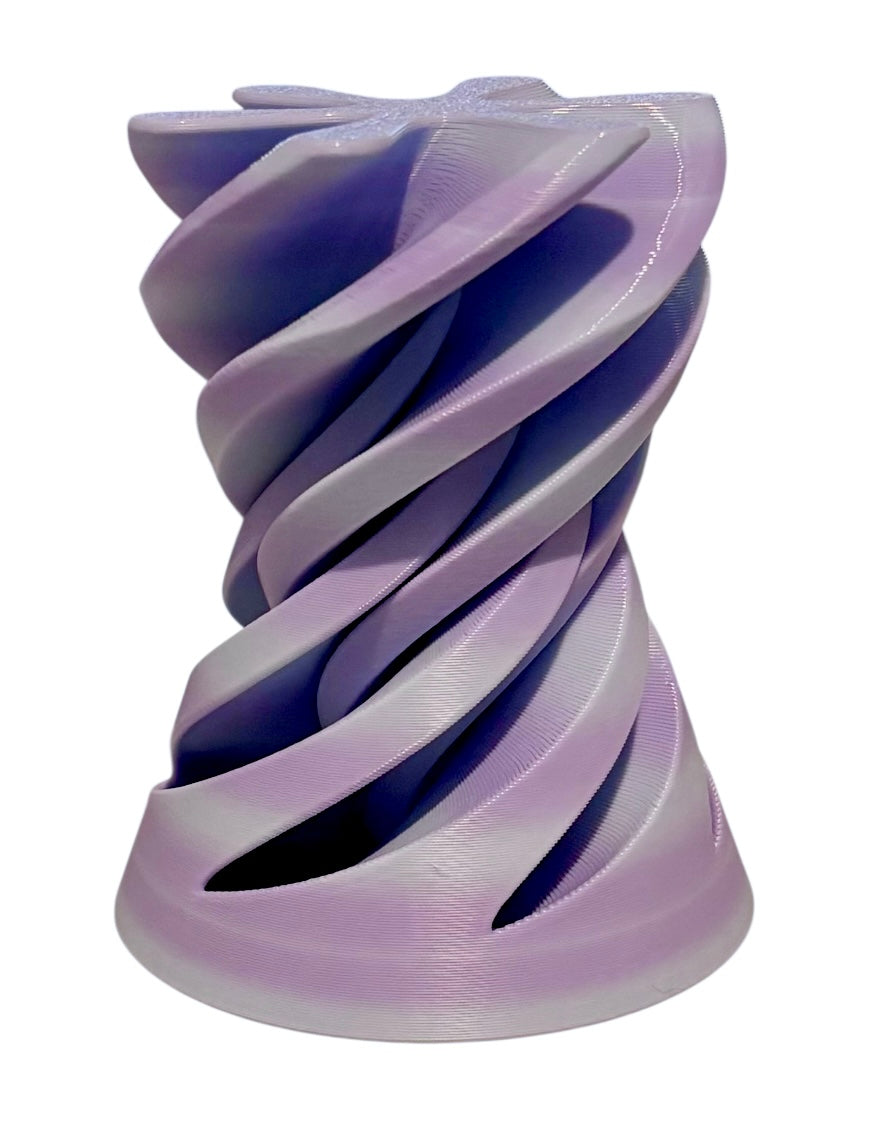 Pass Through Fidget Cone - 3-1/2" x 3" - BLUEBERRY