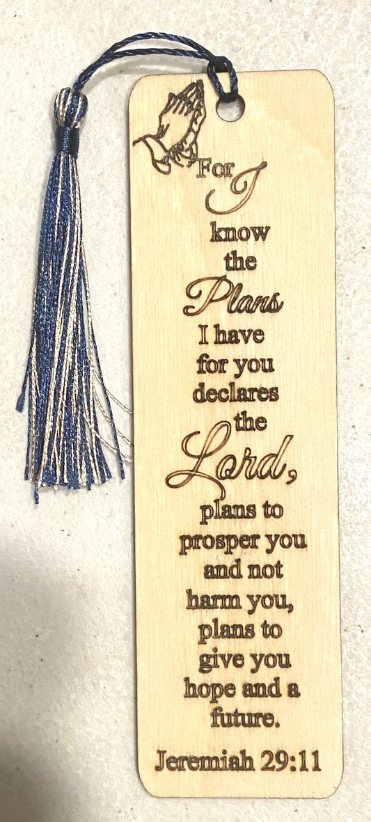 Scripture Bookmark - Jeremiah 29:11