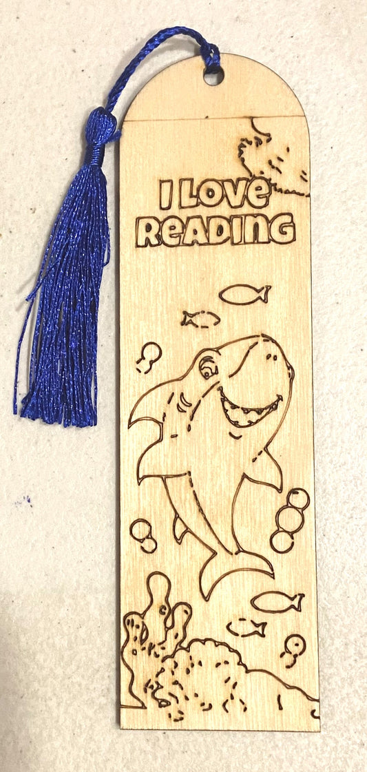 Wood Bookmark - Kids - I Love Reading