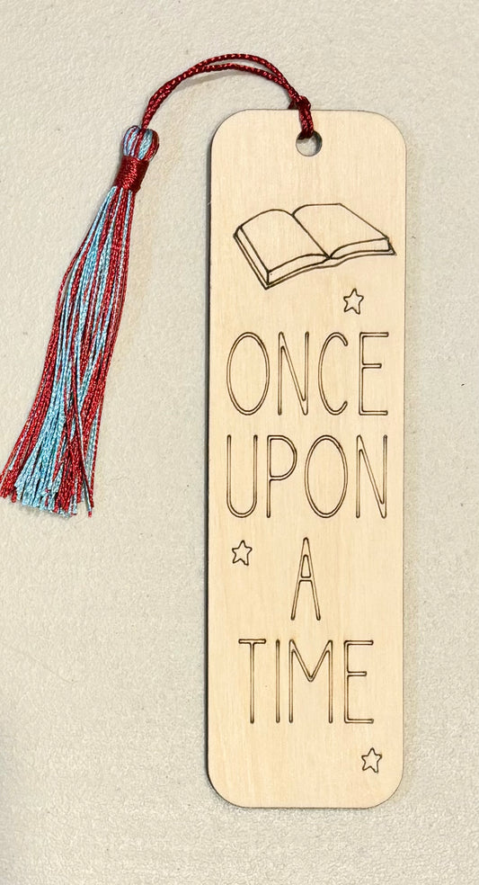 Wood Bookmark - Once Upon A Time - B079