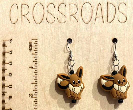 Pokemon Focal Bead Earrings