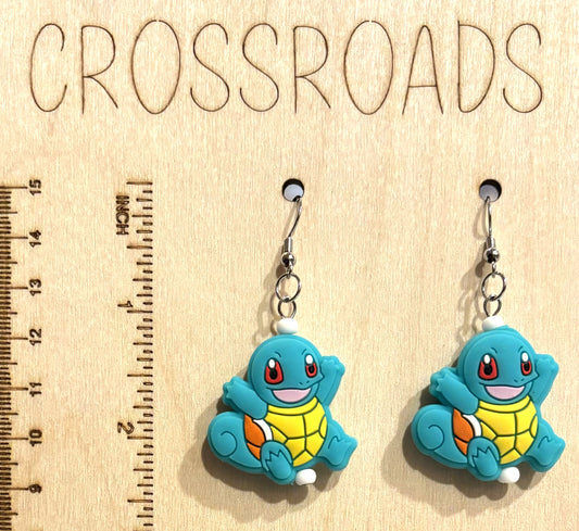 Pokemon Focal Bead Earrings