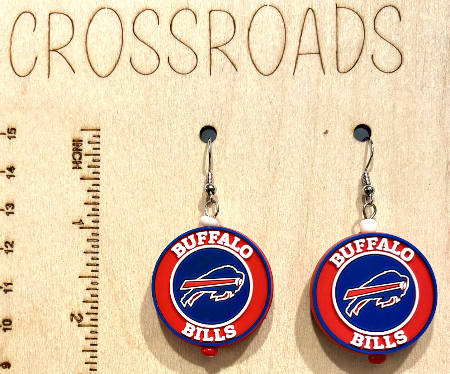 Focal Bead Earrings Bills