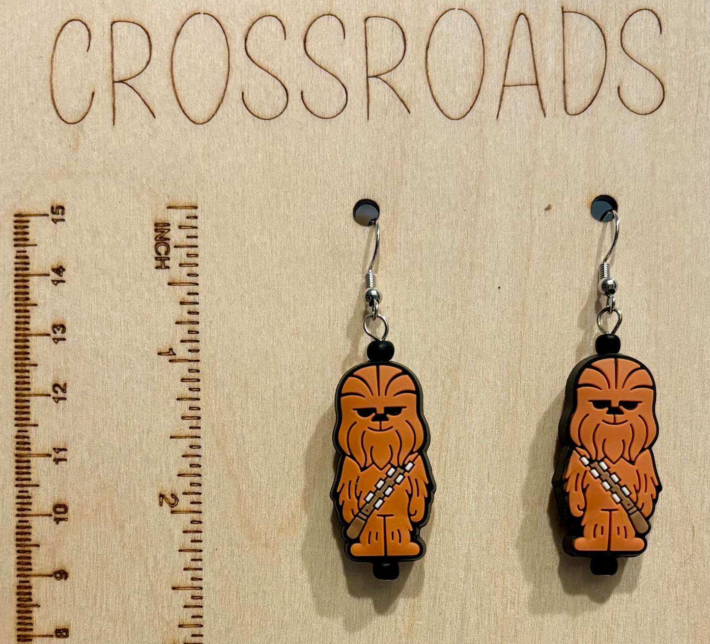 Character Focal Bead Earrings - BE121