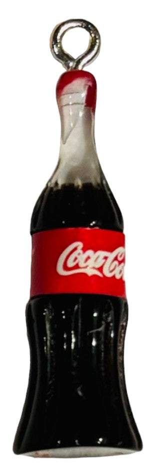 Resin Charm - 1.34" x 0.39" Coke Bottle