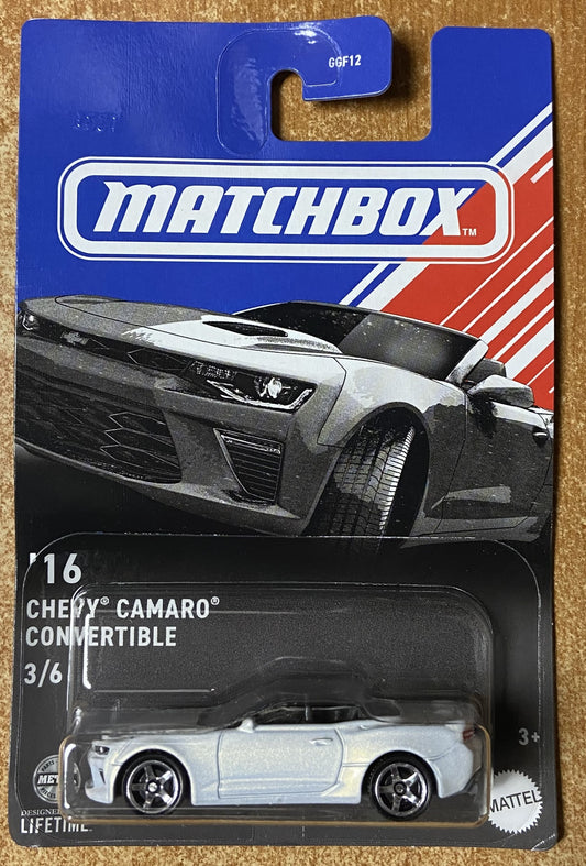 2024 Matchbox Convertibles #3 16 Chevy Camaro Convertible