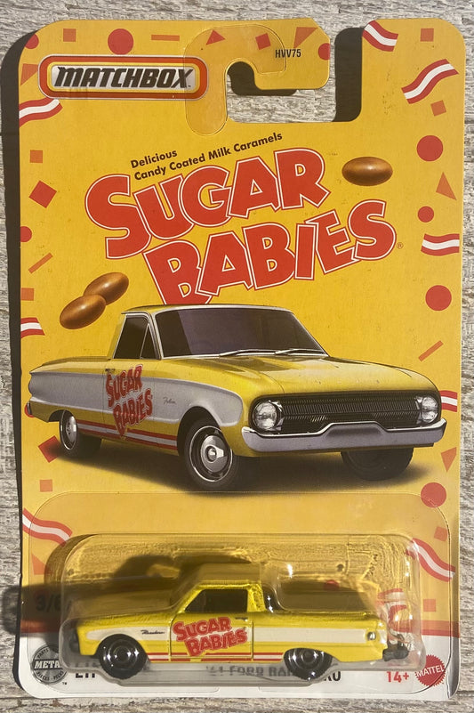 2025 Matchbox Candy Car #3 61 Ford Ranchero SUGAR BABIES