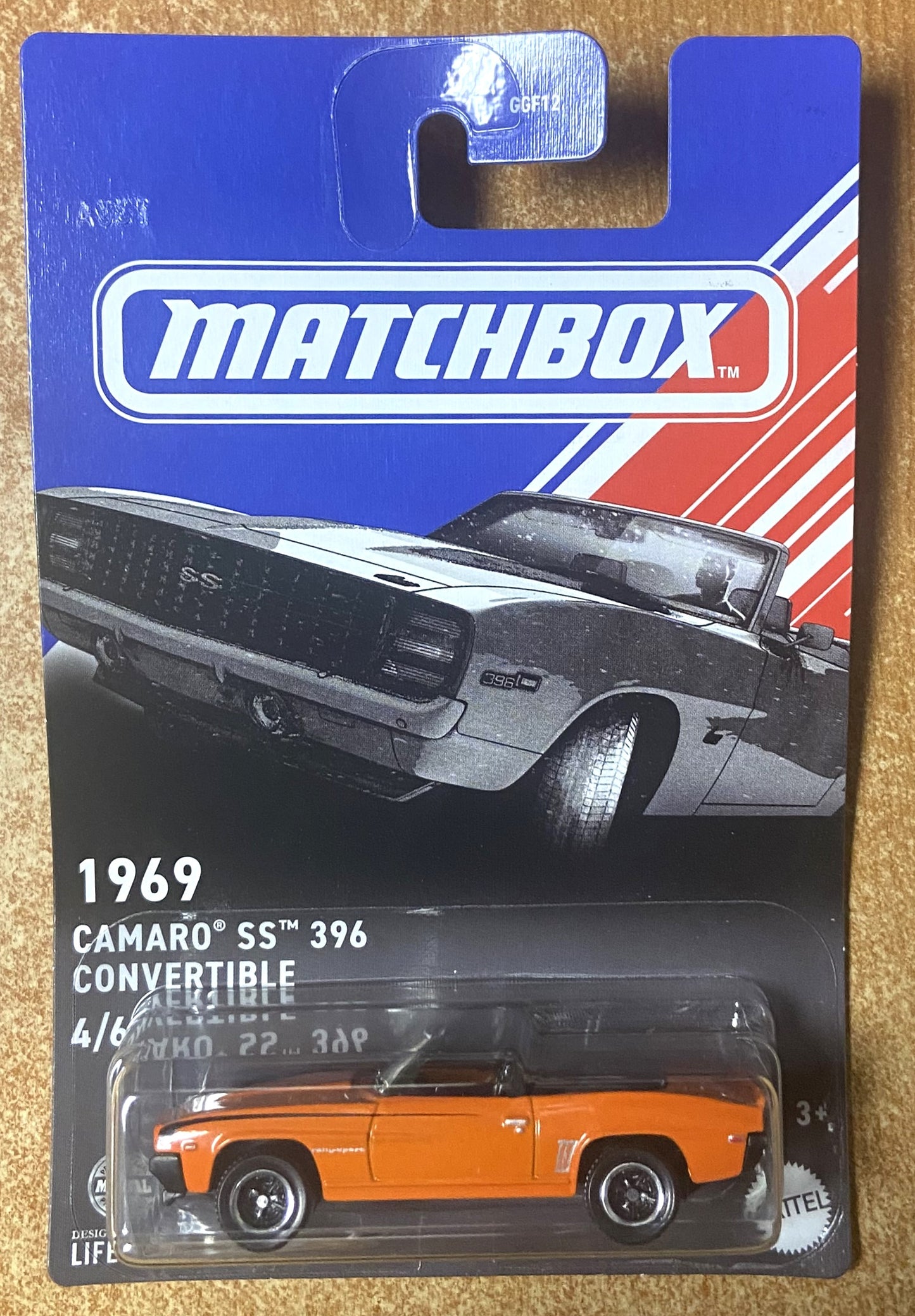 2024 Matchbox Convertibles #4 1969 Camaro SS 396 Convertible