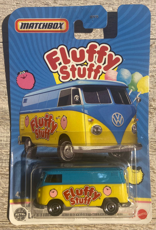 2025 Matchbox Candy Car #4 Volkswagen Delivery Van FLUFFY STUFF
