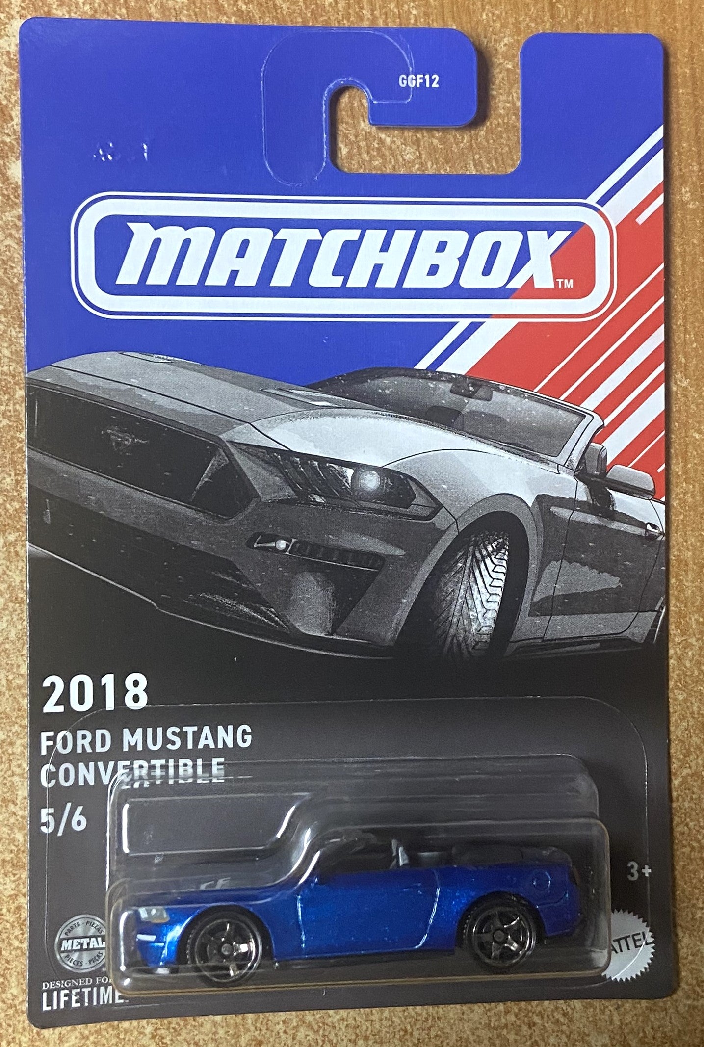 2024 Matchbox Convertibles #5 2018 Ford Mustang Convertible