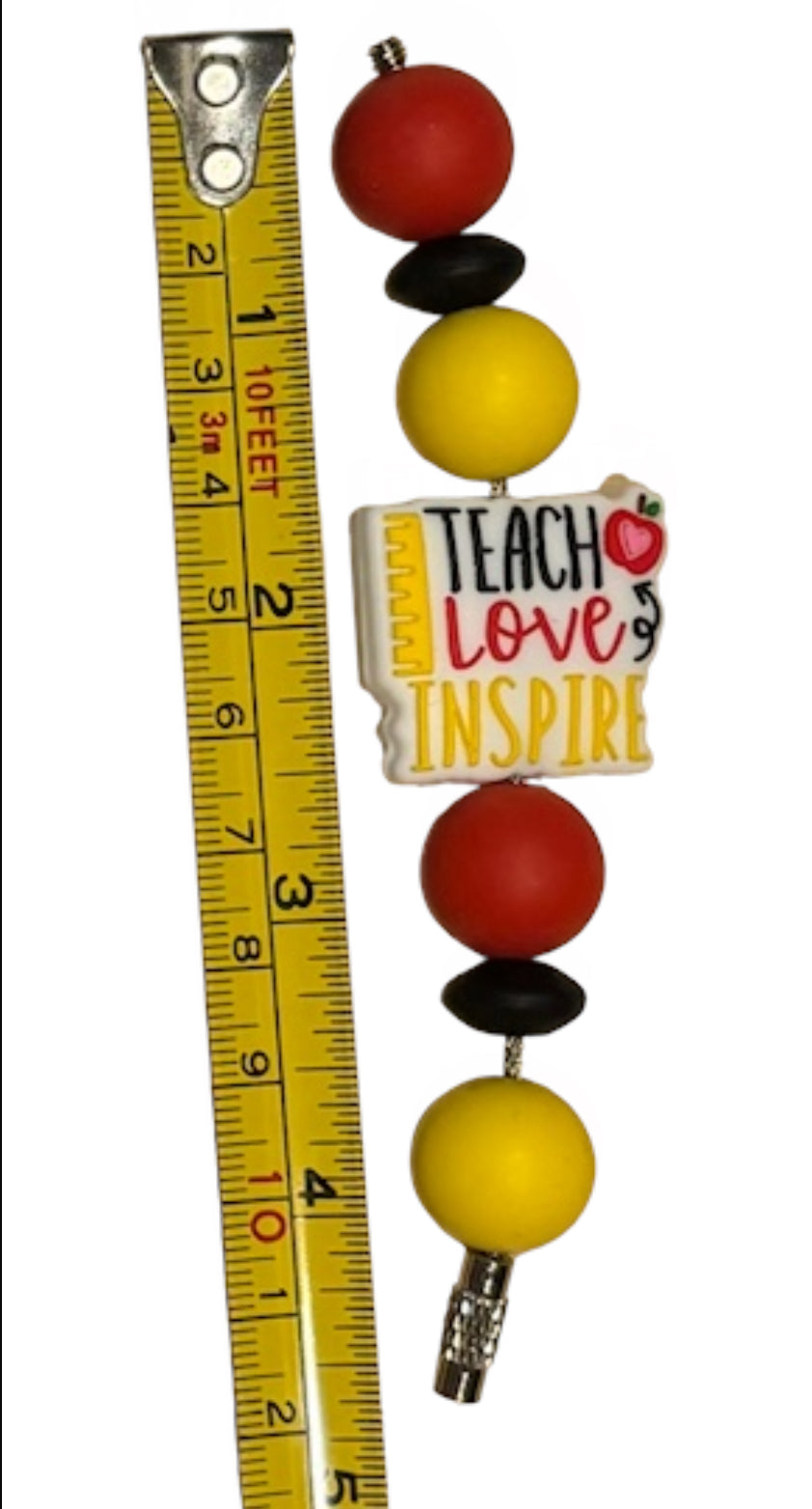 Cup Charm, "Teach, Love, Inspire"