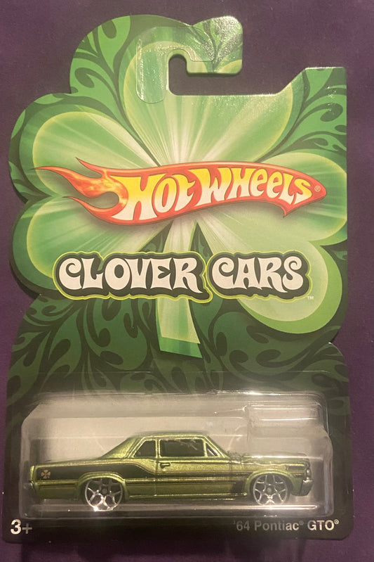 2009 Hot Wheels Clover Cars #1 64 Pontiac GTO