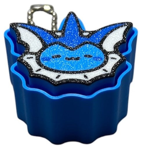 3D Printed Vaporeon Clicker Fidget Toy – Pokémon Stress Relief - CL002