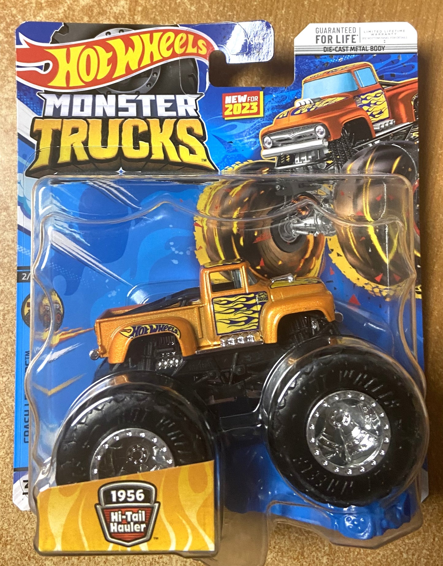 2023 Hot Wheels Monster Trucks Crash Legends #2 1956 Hi Trail Hauler