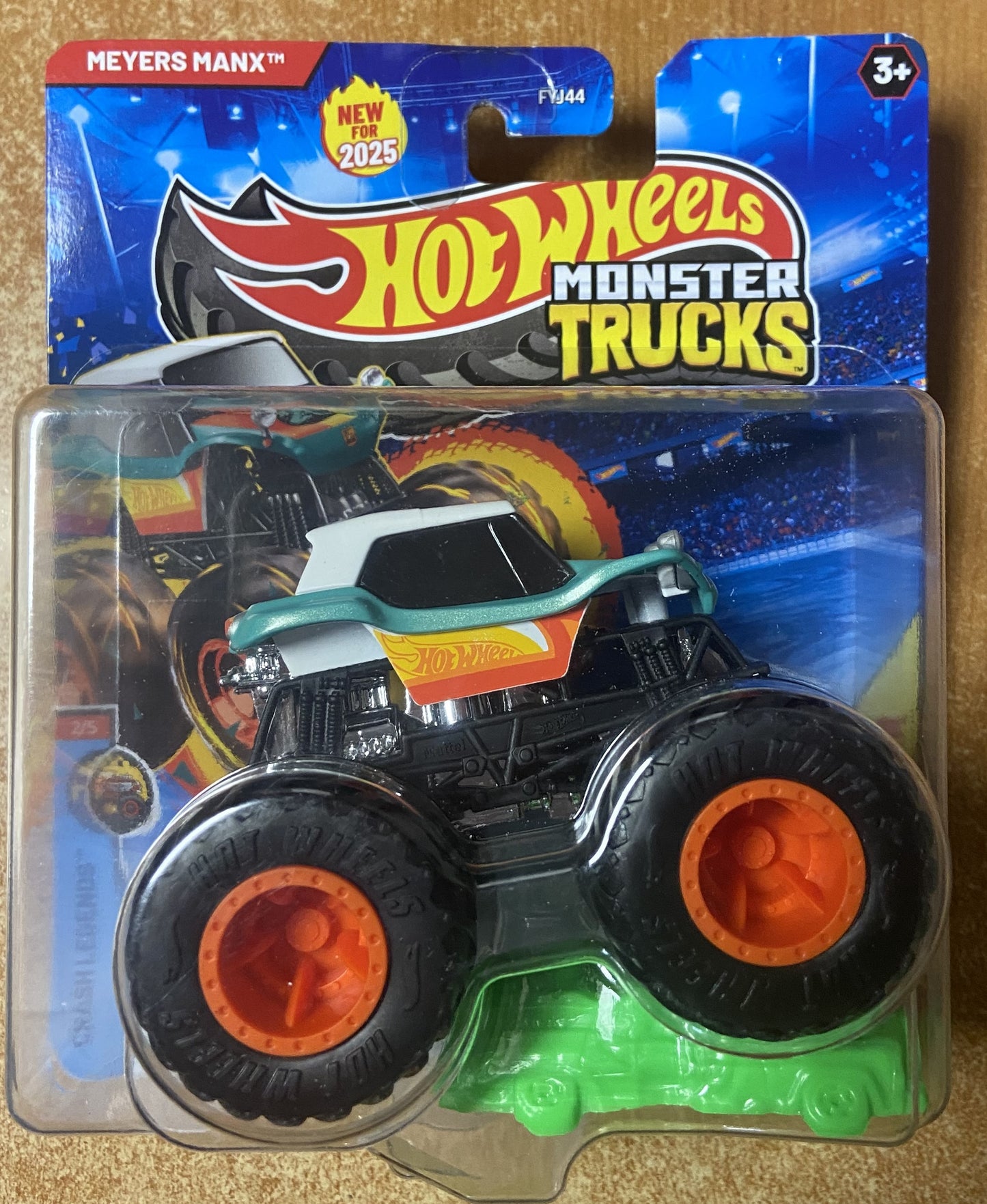 2025 Hot Wheels Monster Trucks - Crash Legends #2 Meyer Manx