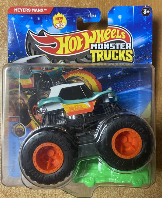 2025 Hot Wheels Monster Trucks - Crash Legends #2 Meyer Manx
