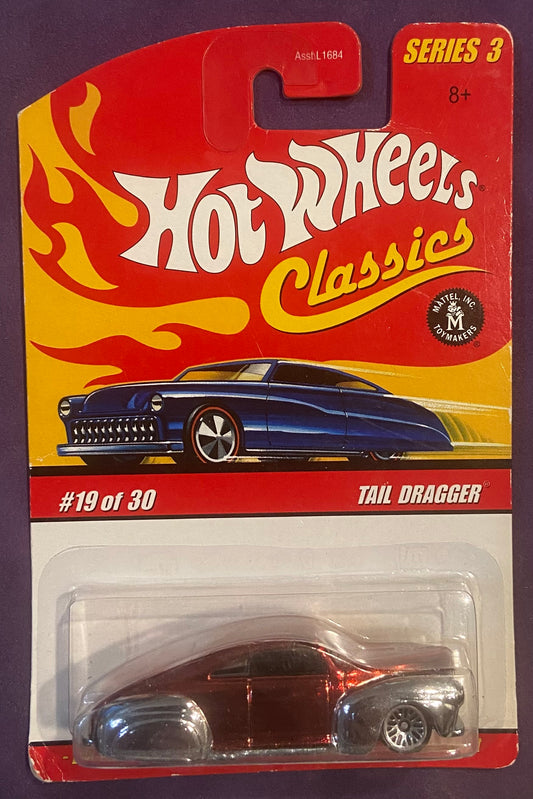 2007 Hot Wheels Classic Series 3 #19 Tail Dragger RED