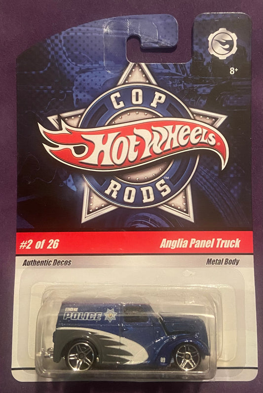 2009 Hot Wheels Cop Rods #2 Anglia Panel Truck