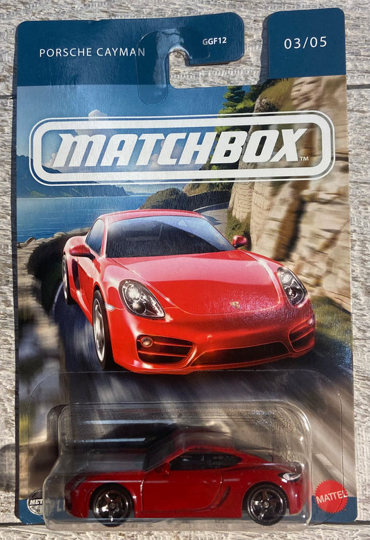 2025 Matchbox European #3 Porsche Cayman