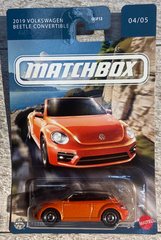 2025 Matchbox European #4 2019 Volkswagen Beetle Convertible