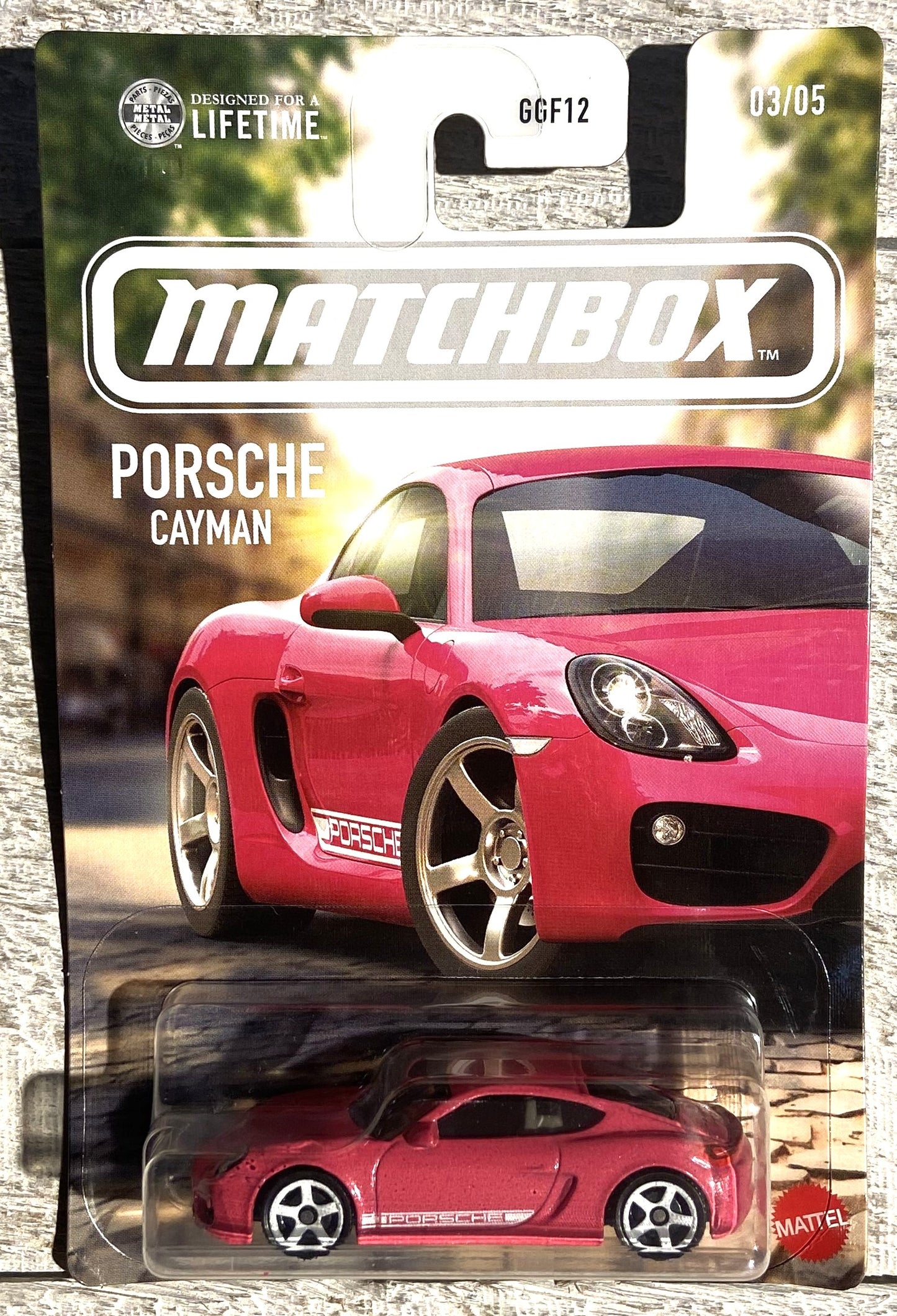 2026 Matchbox European Mix 1 - #3 Porsche Cayman