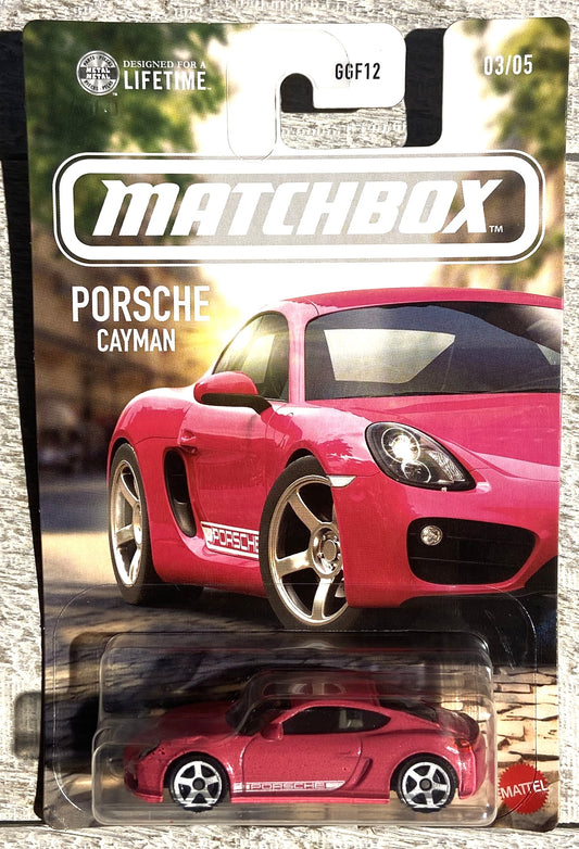 2026 Matchbox European Mix 1 - #3 Porsche Cayman