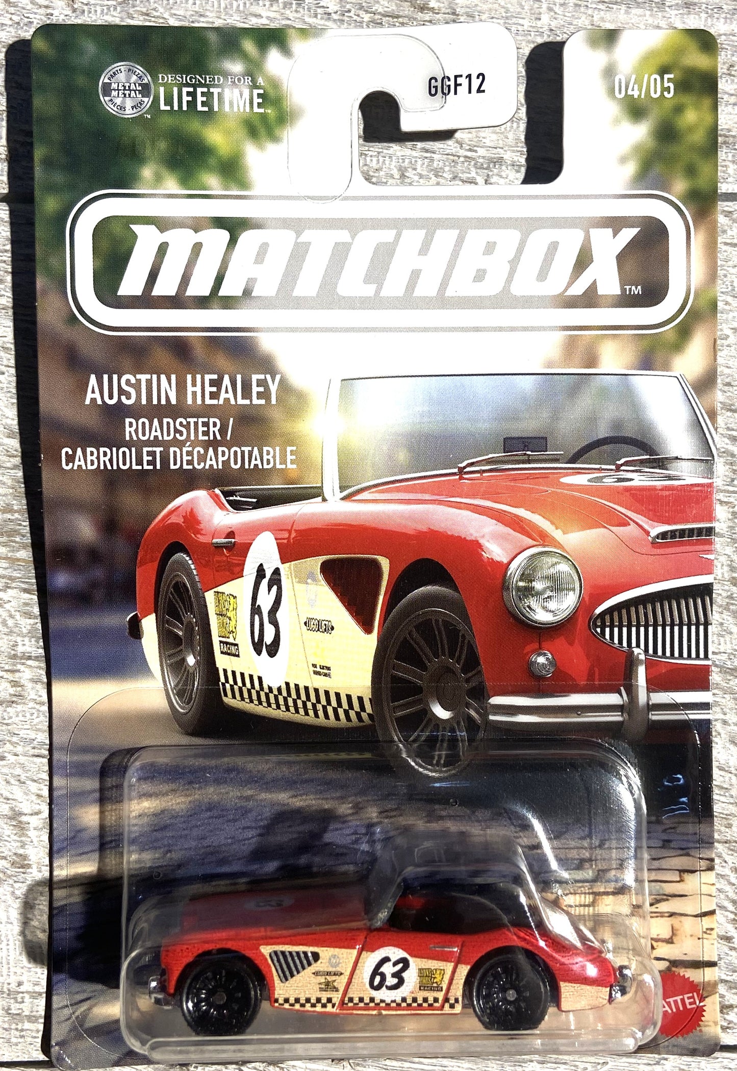 2026 Matchbox European Mix 1 - #4 Austin Healey Roadster