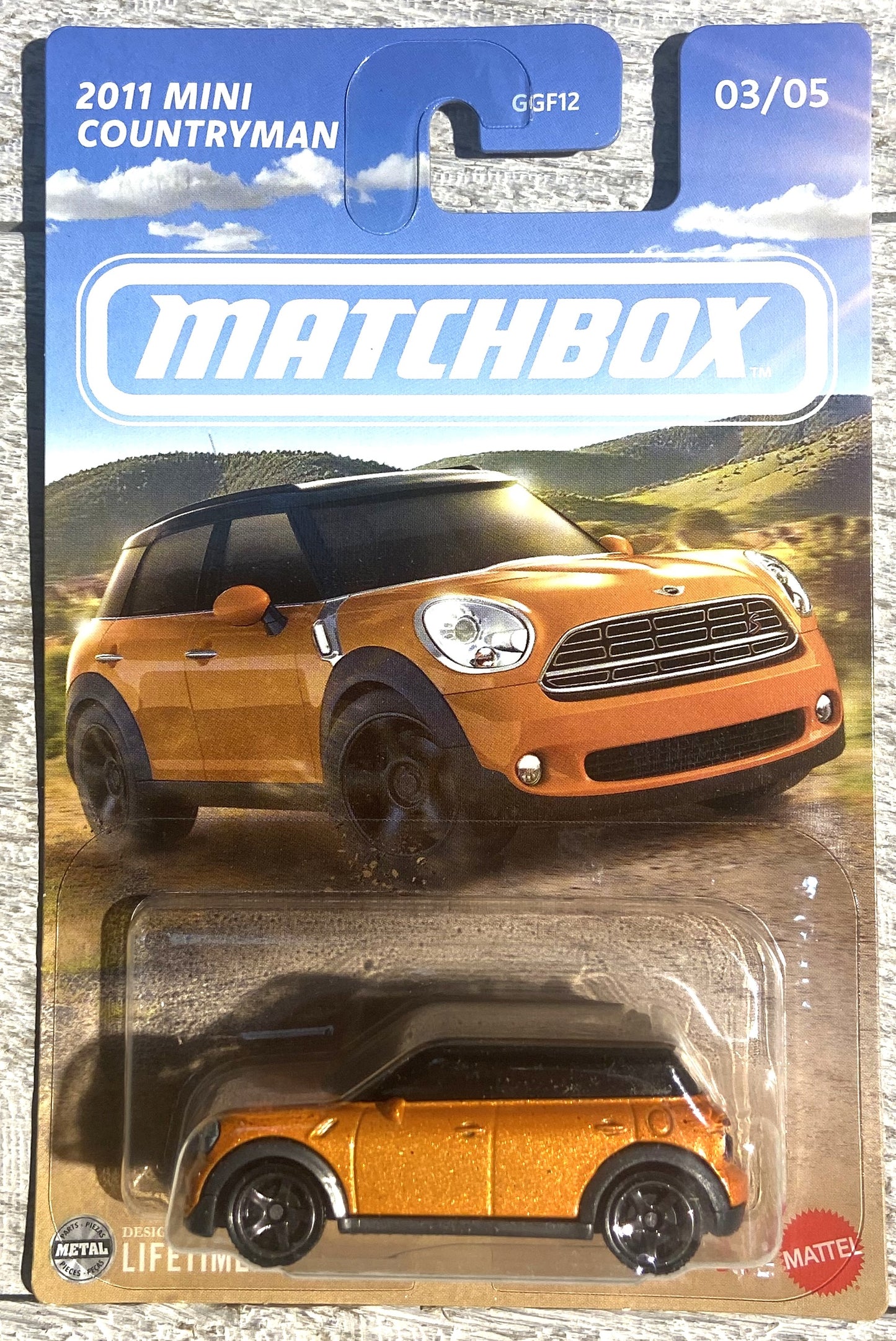 2026 Matchbox European Mix 2 - #3 2011 Mini Countryman
