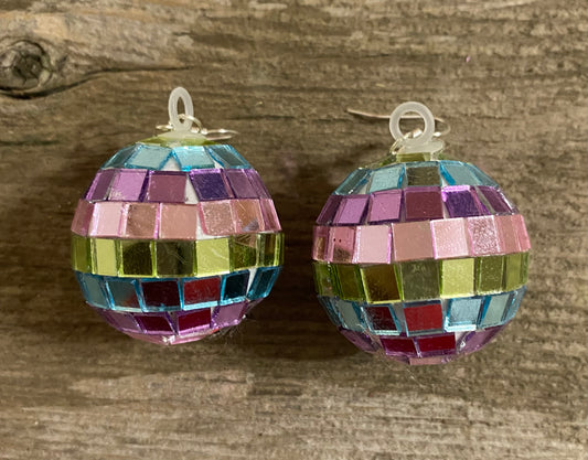 Disco Ball Earrings