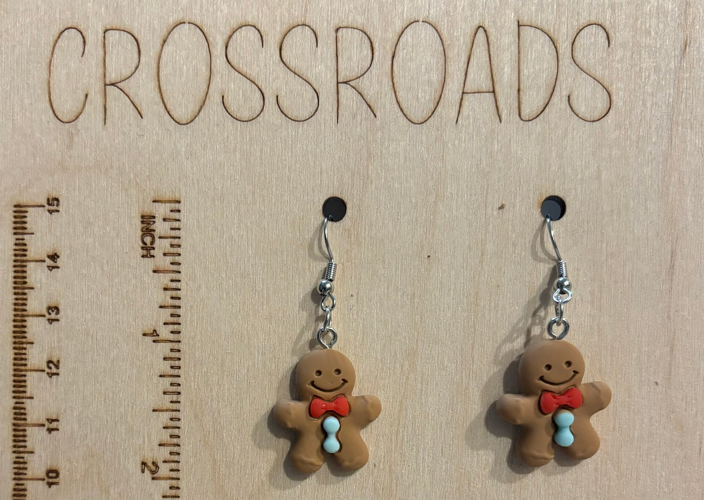 Gingerbread Girl Earrings