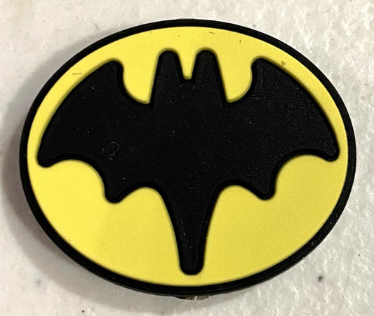 Silicone Focal Bead - Bat Signal - #FB030