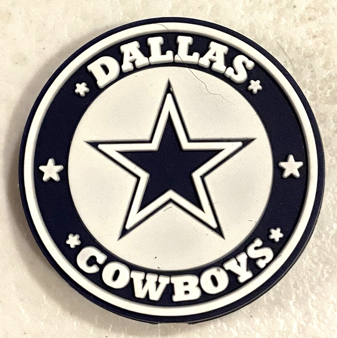 Silicone Focal Bead - Cowboys - #FB046